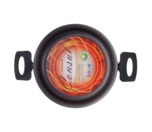 Жаровня SCOVO Consul RC-038, 20 см, стеклянная крышка