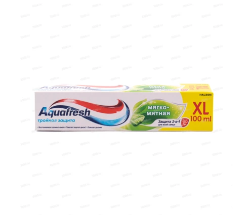 Зубная паста Aquafresh мягко- мятная, 100 мл